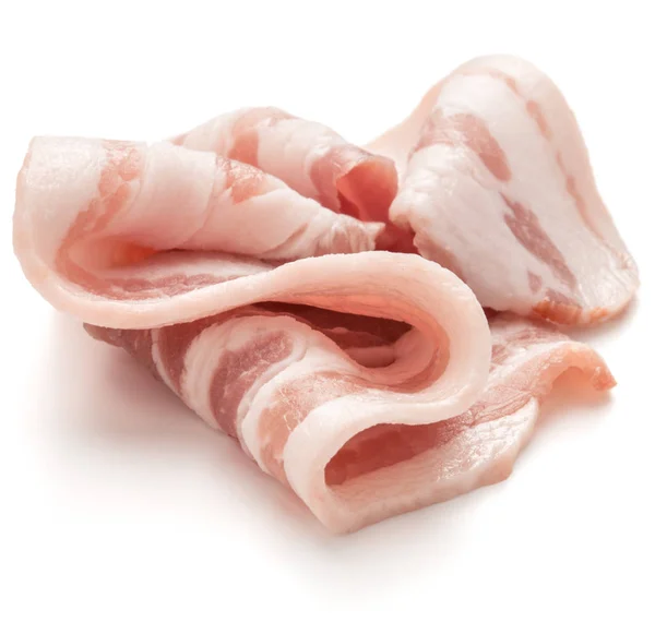 Sliced pork bacon — Stock Photo, Image