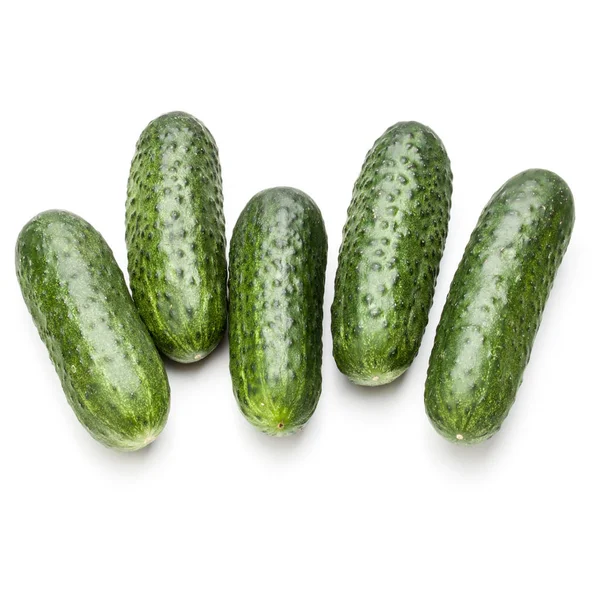 Cucumber vegetable cutout — Stock Photo, Image