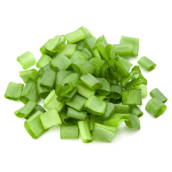 Chopped spring onion or scallion — Stock Photo, Image