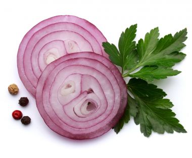 Kırmızı soğan dilimlenmiş 