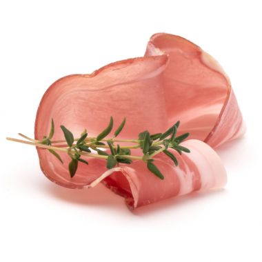 İtalyan prosciutto crudo veya jamon 