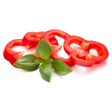 Kırmızı tatlı biber dilimleri 