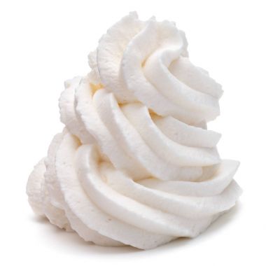 Çırpılmış krem girdap  