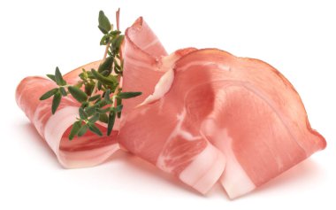 İtalyan prosciutto crudo veya jamon 