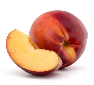 Beyaz nektarin meyve 