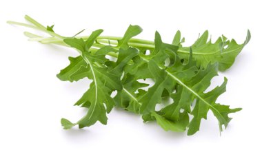 Yeşil taze rucola yaprakları 