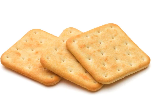 Biscoitos cracker seco — Fotografia de Stock