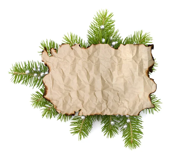 Old parchment paper — Stock Photo, Image