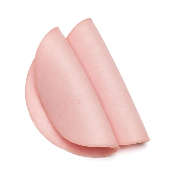 Rolled bologna slices — Stock Photo, Image