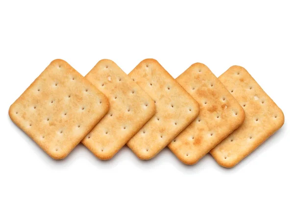 Száraz cracker cookie-k — Stock Fotó