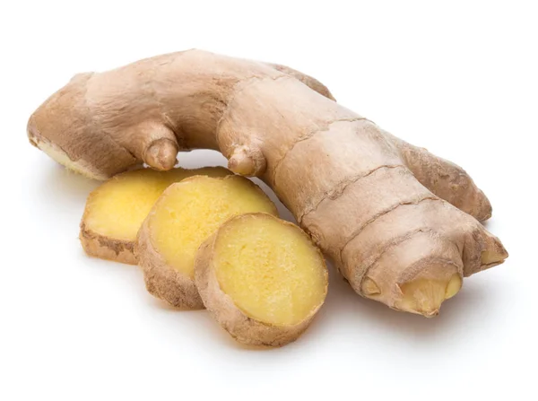 Fresh ginger root or rhizome — Stock Photo, Image