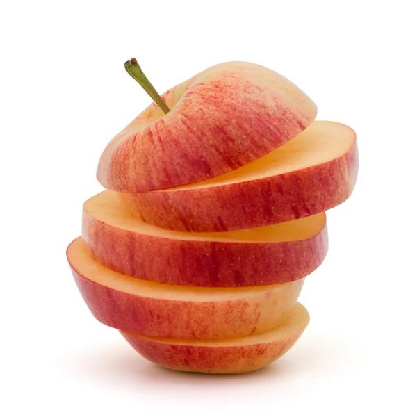 Red sliced apple — Stock Photo, Image