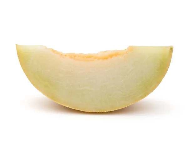 Meloen slice op wit — Stockfoto