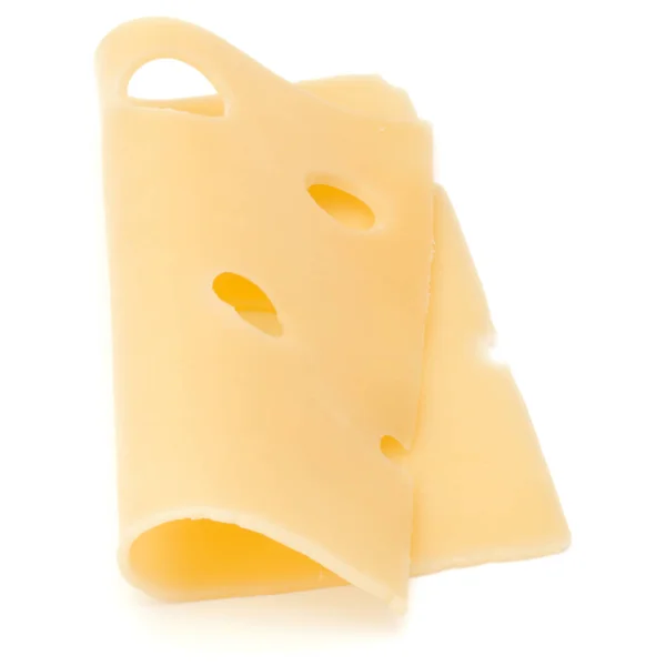 One Cheese slice — Stock Photo, Image