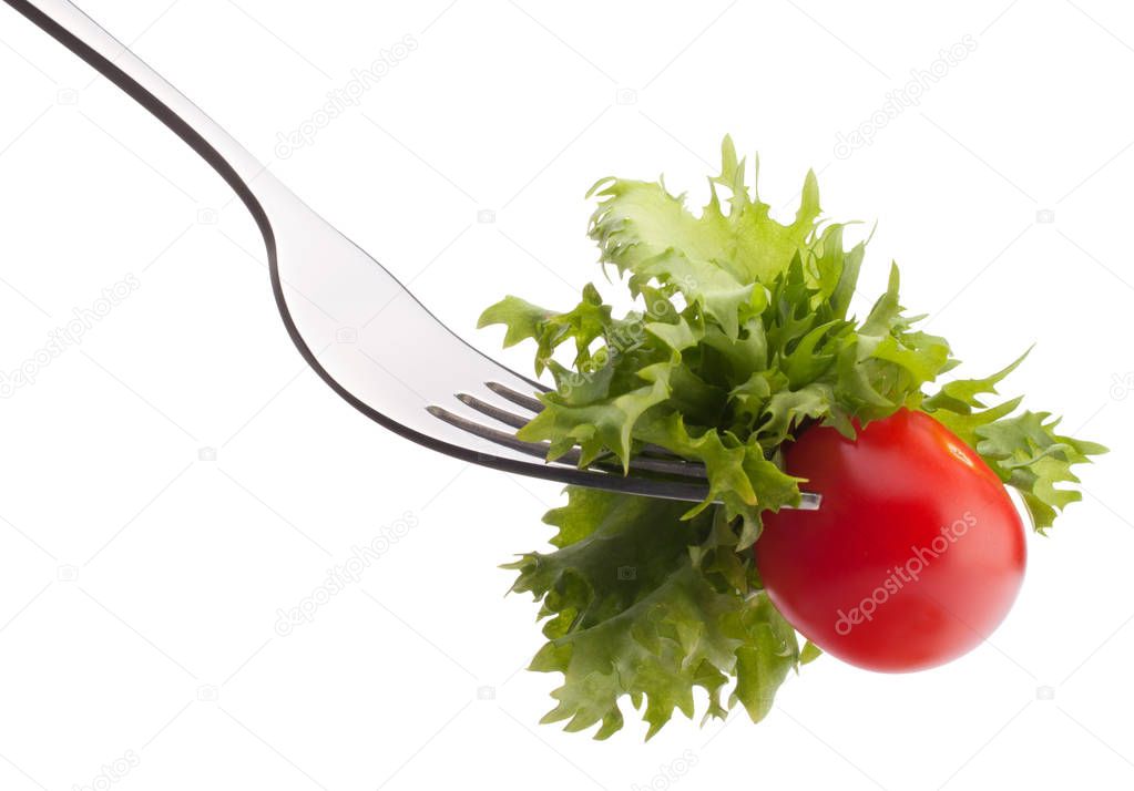 Fresh salad and cherry tomato 
