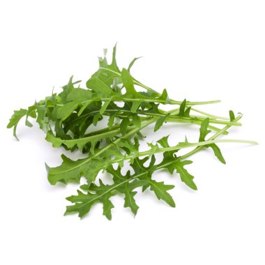  Yeşil taze rucola yaprakları 