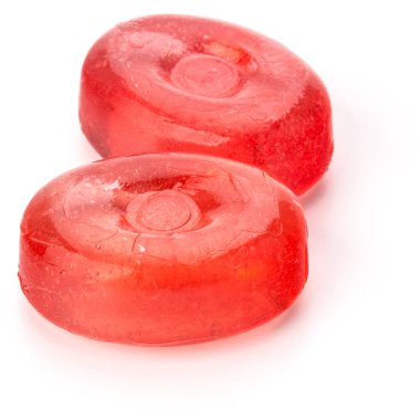 İki renkli meyve sert şeker şeker