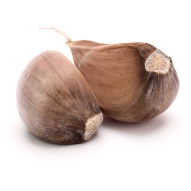 İzole iki diş sarımsak 