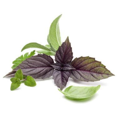 Çeşitli taze ot bırakır