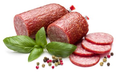 Füme salam sosis, fesleğen 