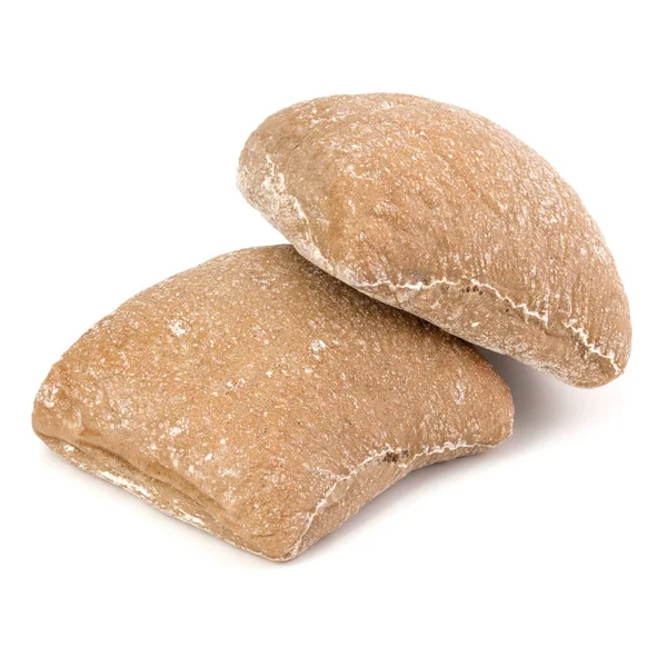 Ciabatta-Brot isoliert — Stockfoto