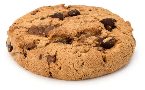 One Chocolate chip cookie — Stock Photo, Image