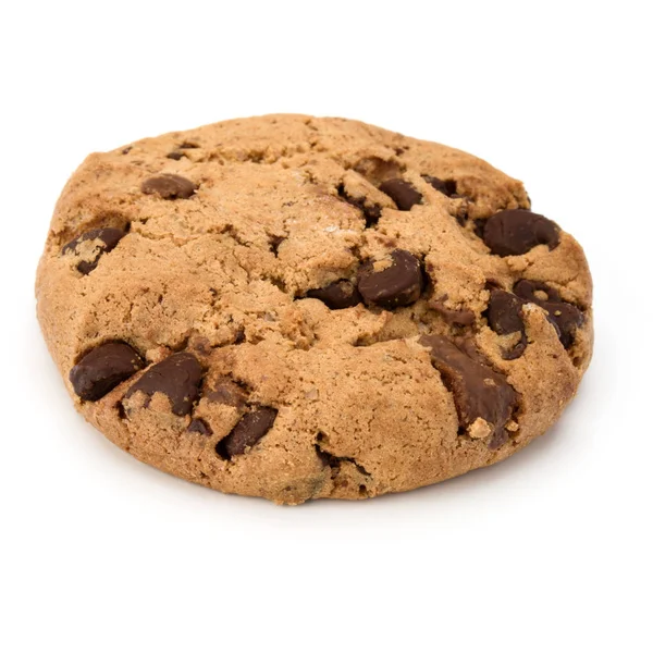 Jedna čokoláda čip cookie — Stock fotografie