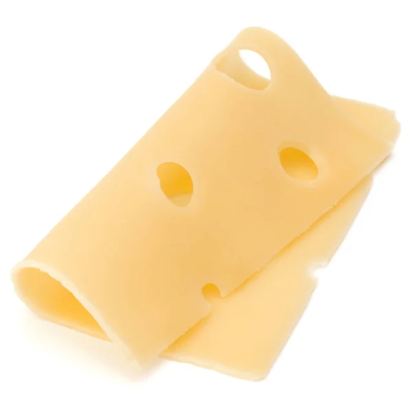 Jeden sýr plátek — Stock fotografie