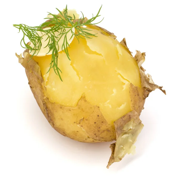 Una patata pelada cocida — Foto de Stock