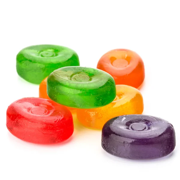 다채로운 과일 설탕 하드 캔디 — 스톡 사진
