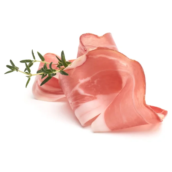 Italienischer Rohschinken crudo — Stockfoto