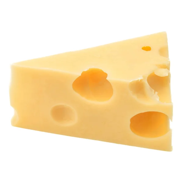 Kaas geïsoleerd op wit — Stockfoto