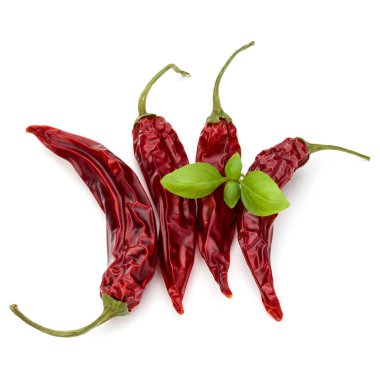 Kurutulmuş kırmızı biber veya kırmızı biber biber 