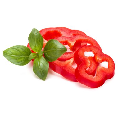 Kırmızı tatlı biber dilimleri 