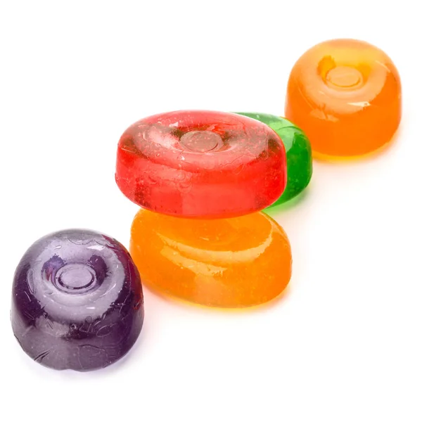 Красочные фрукты жесткий сахар конфеты — стоковое фото