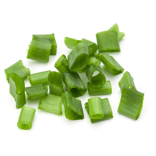 Chopped spring onion or scallion — Stock Photo, Image