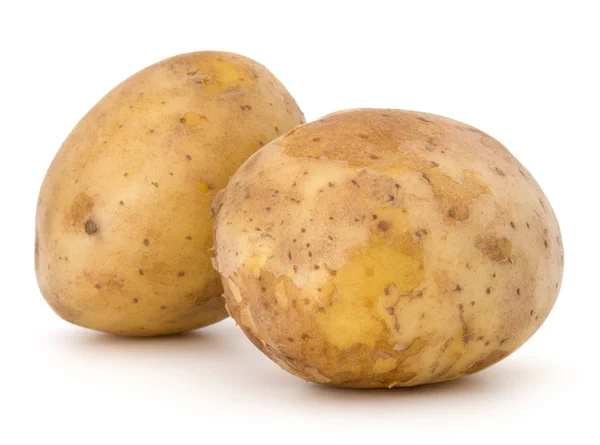 Neue Kartoffelknolle isoliert — Stockfoto