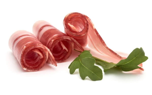 Italian prosciutto crudo or jamon — Stock Photo, Image