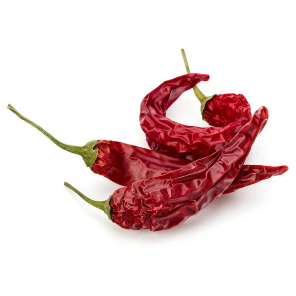 Sušených červených chilli nebo paprika chilli — Stock fotografie