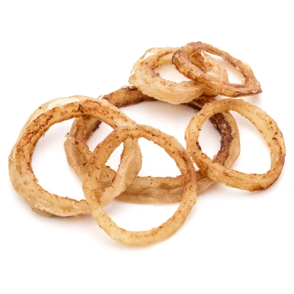 Deliciosos anillos de cebolla frita crujiente —  Fotos de Stock
