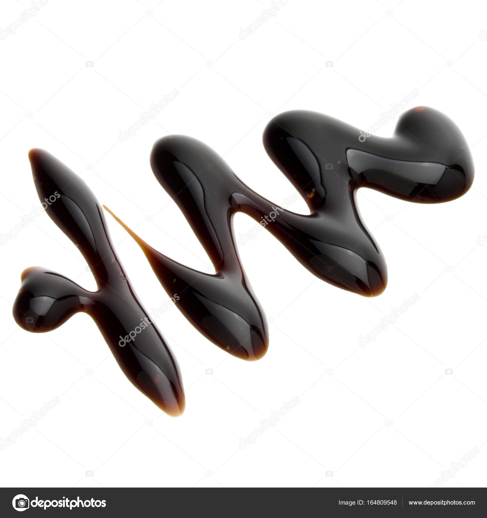 Balsamic vinegar cream Stock Photo by ©natika 164809548