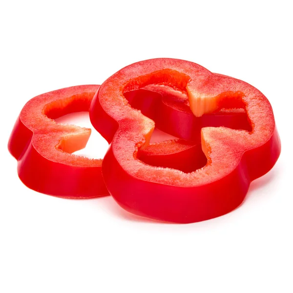 Kırmızı tatlı biber dilimleri  