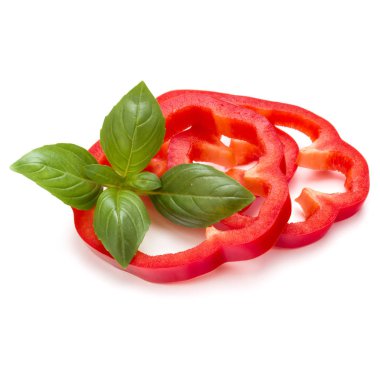 Kırmızı tatlı biber dilimleri