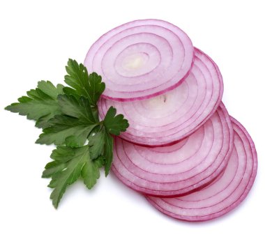 Kırmızı soğan dilimlenmiş