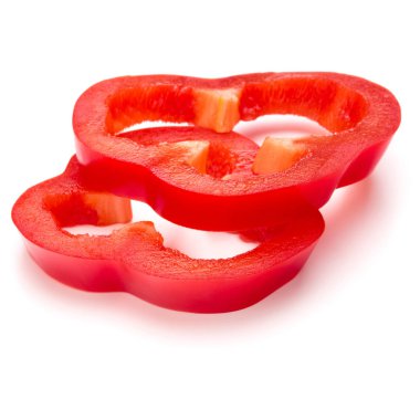 Kırmızı tatlı biber dilimleri 