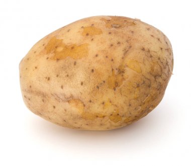 yeni patates izole 