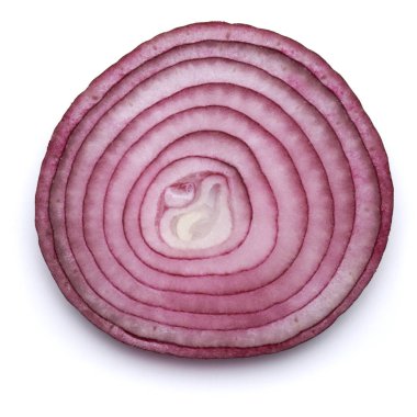 Kırmızı soğan dilimlenmiş