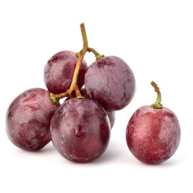 izole kırmızı üzüm 