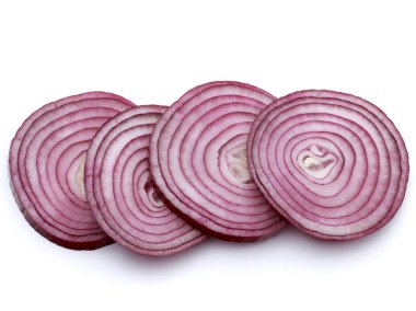 Kırmızı soğan dilimlenmiş