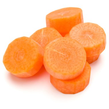 doğranmış havuç dilimleri